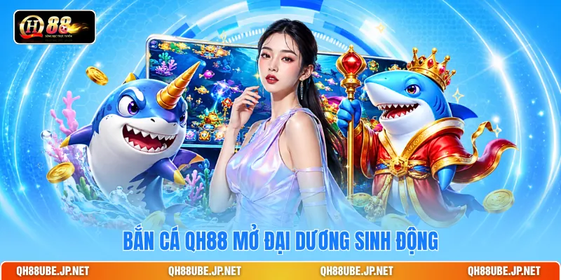 Bắn cá QH88 mở đại dương sinh động Bắn cá QH88 mở đại dương sinh động