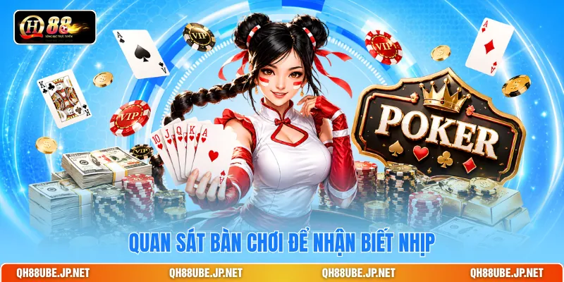 Quan sát bàn chơi để nhận biết nhịp Quan sát bàn chơi để nhận biết nhịp