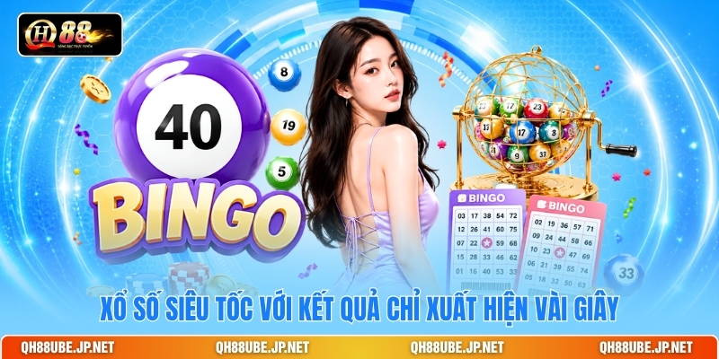 Xổ số siêu tốc với kết quả chỉ xuất hiện vài giây Xổ số siêu tốc với kết quả chỉ xuất hiện vài giây